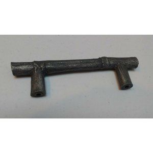 Modern Objects DRAWER PULL Twig Branch MEDIUM SEAGRAPE Antique Pewter Tree 2482